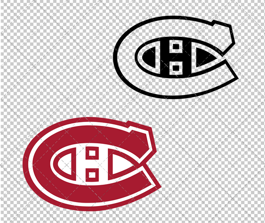 Montreal Canadiens Concept 1999 004, Svg, Dxf, Eps, Png - SvgShopArt