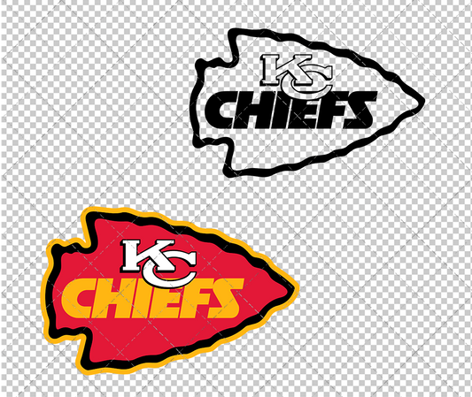 Kansas City Chiefs Concept 1981 002, Svg, Dxf, Eps, Png - SvgShopArt