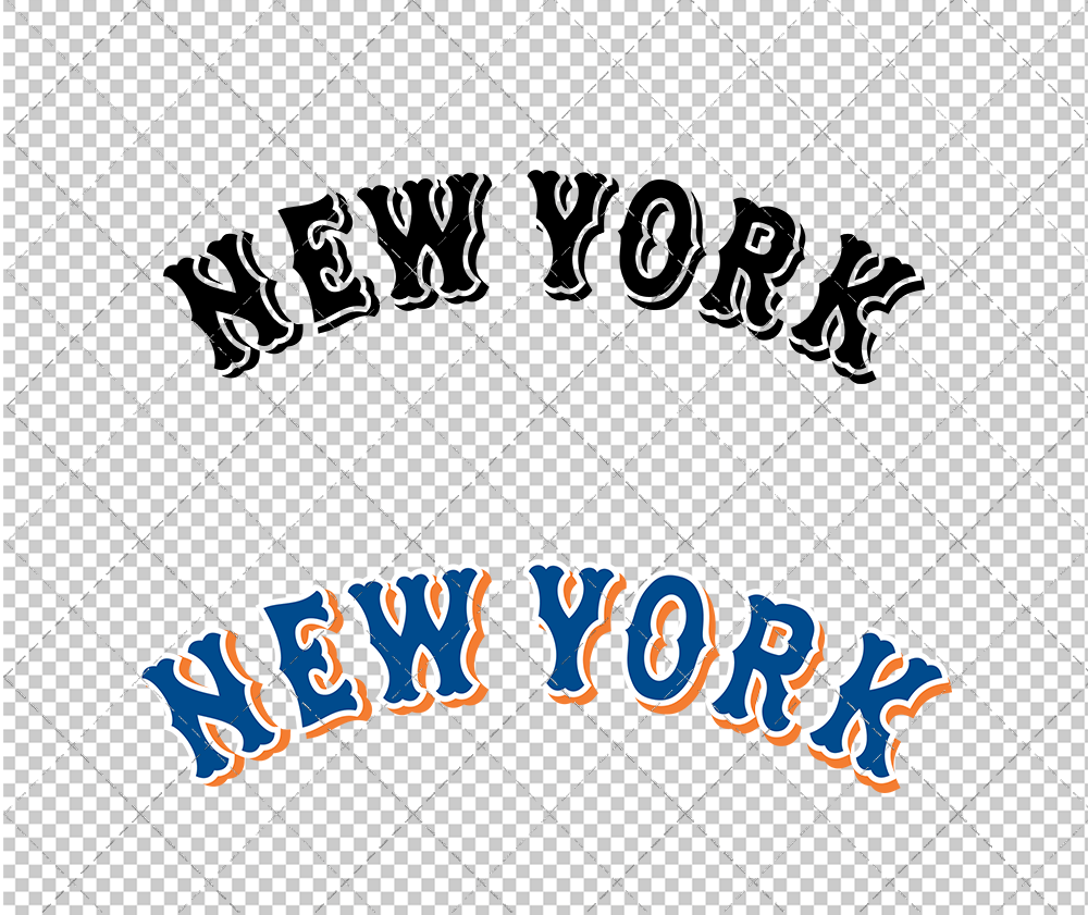 New York Mets Jersey 1999, Svg, Dxf, Eps, Png - SvgShopArt