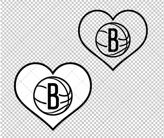 Brooklyn Nets Concept 2012, Svg, Dxf, Eps, Png - SvgShopArt