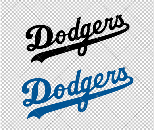 Los Angeles Dodgers Jersey 1999, Svg, Dxf, Eps, Png - SvgShopArt