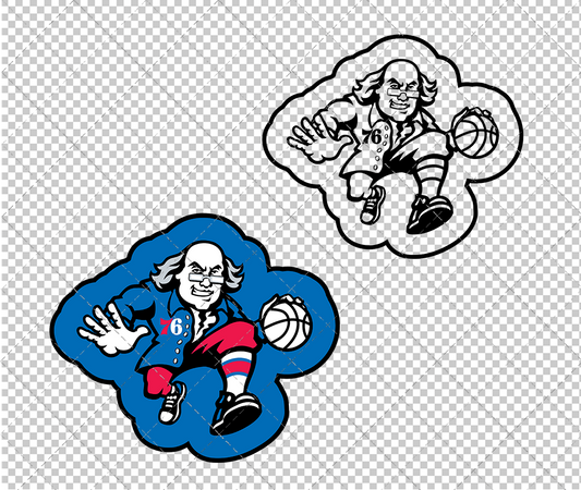 Philadelphia 76ers Concept 2015 002, Svg, Dxf, Eps, Png - SvgShopArt