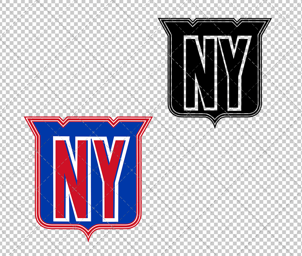 New York Rangers Concept 1999, Svg, Dxf, Eps, Png - SvgShopArt