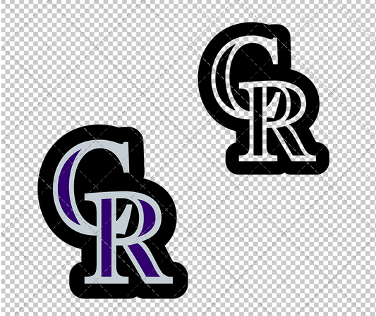 Colorado Rockies Concept 2017 002, Svg, Dxf, Eps, Png - SvgShopArt