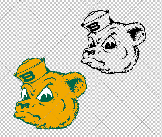 Baylor Bears 1948, Svg, Dxf, Eps, Png - SvgShopArt