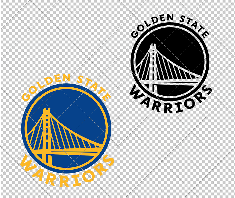 Golden State Warriors Secondary 2019, Svg, Dxf, Eps, Png - SvgShopArt