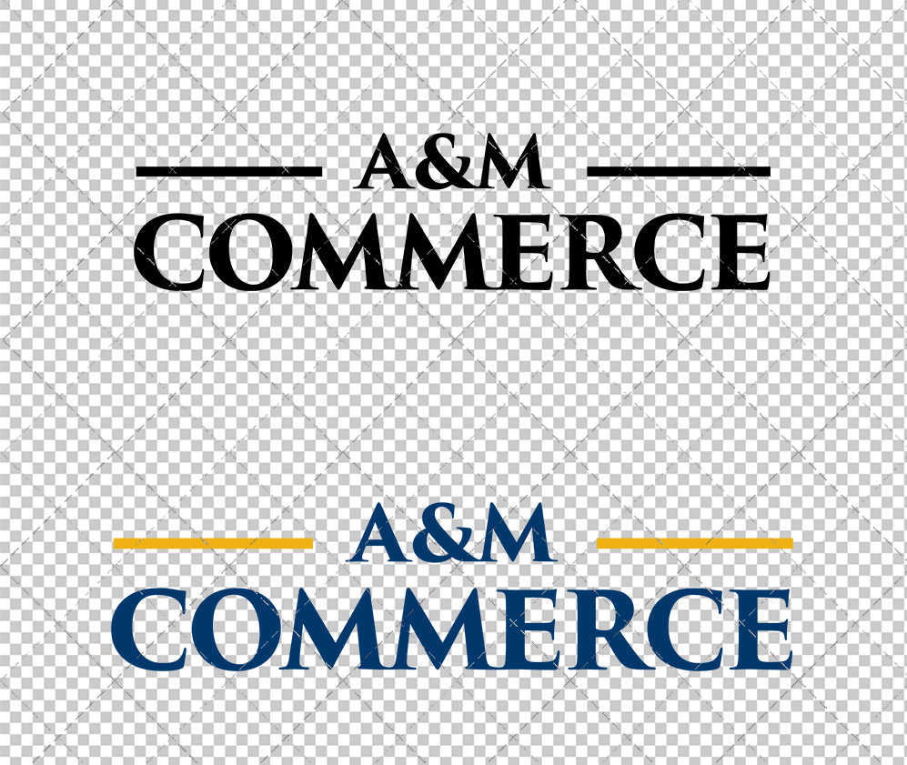 A&M-Commerce Lions Wordmark 2013 003, Svg, Dxf, Eps, Png - SvgShopArt