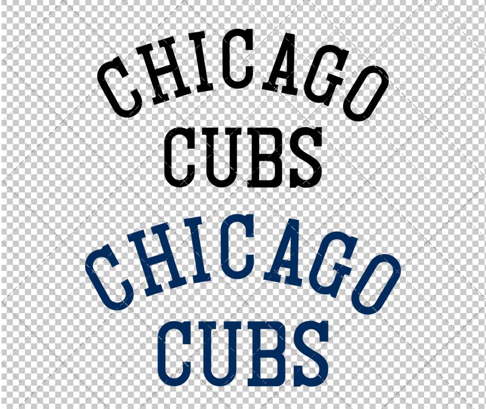 Chicago Cubs 1917, Svg, Dxf, Eps, Png - SvgShopArt