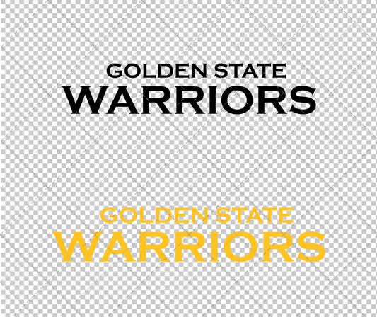 Golden State Warriors Wordmark 2010 002, Svg, Dxf, Eps, Png - SvgShopArt