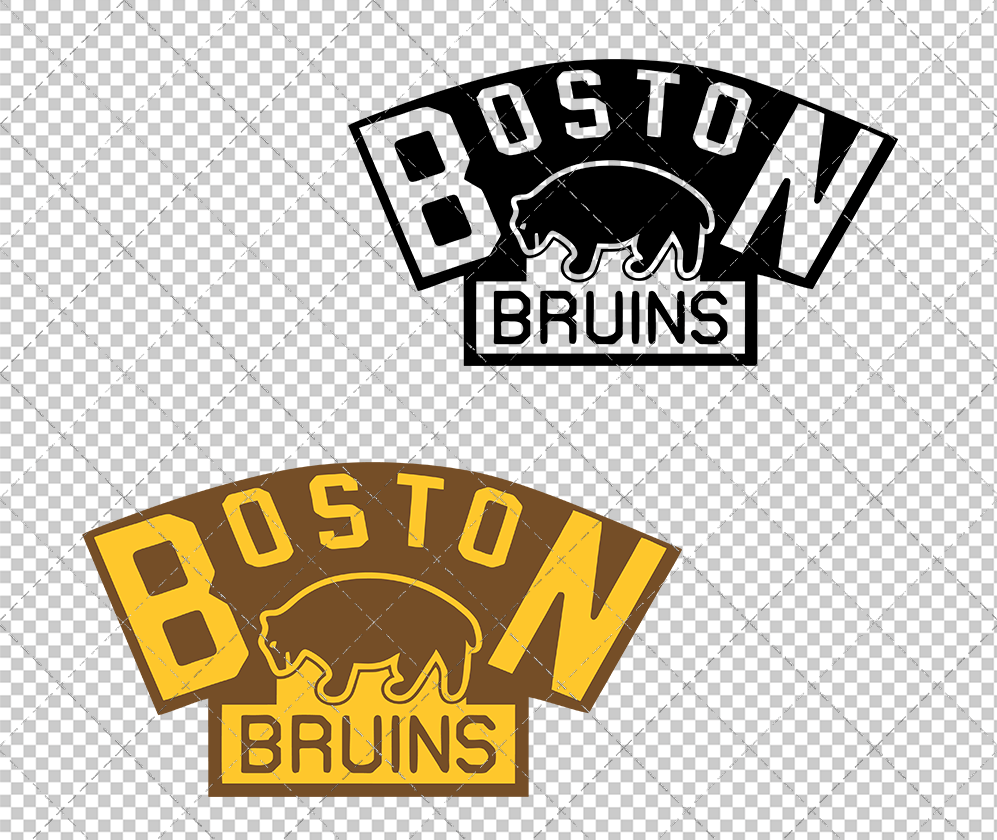 Boston Bruins 1925, Svg, Dxf, Eps, Png - SvgShopArt
