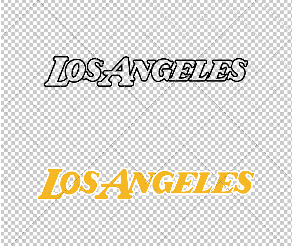 Los Angeles Sparks Jersey 1997 002, Svg, Dxf, Eps, Png - SvgShopArt