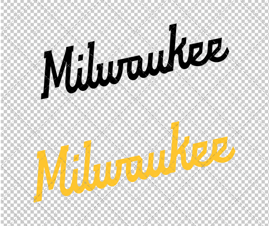 Milwaukee Brewers Jersey 2020 002, Svg, Dxf, Eps, Png - SvgShopArt