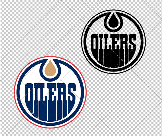 Edmonton Oilers 1996, Svg, Dxf, Eps, Png - SvgShopArt