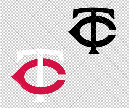 Minnesota Twins Cap 1961, Svg, Dxf, Eps, Png - SvgShopArt