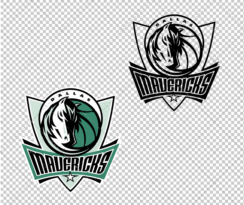 Dallas Mavericks Concept 2017 008, Svg, Dxf, Eps, Png - SvgShopArt