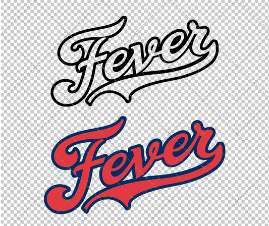 Indiana Fever Jersey 2000, Svg, Dxf, Eps, Png - SvgShopArt