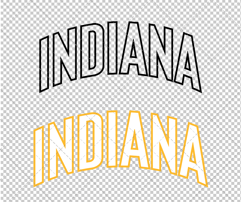 Indiana Pacers Jersey 2005 004, Svg, Dxf, Eps, Png - SvgShopArt