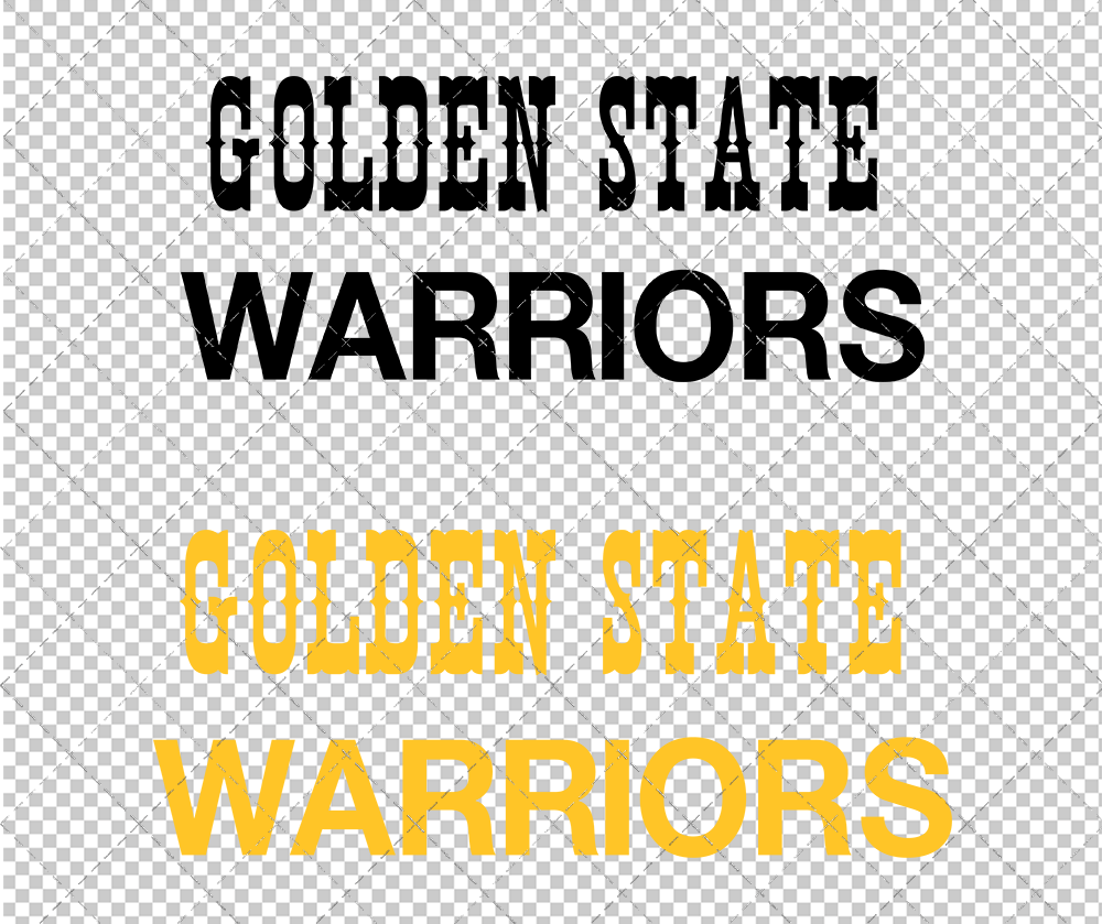 Golden State Warriors Wordmark 1971 002, Svg, Dxf, Eps, Png - SvgShopArt
