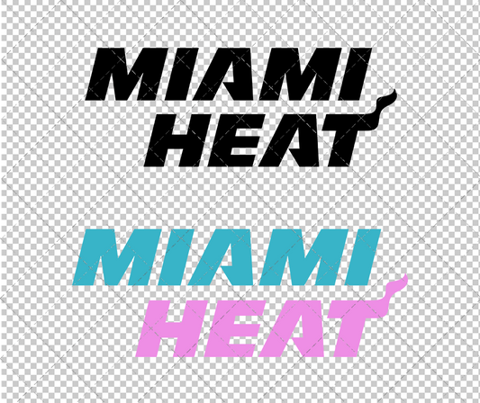 Miami Heat Vice Concept 2017 008, Svg, Dxf, Eps, Png - SvgShopArt