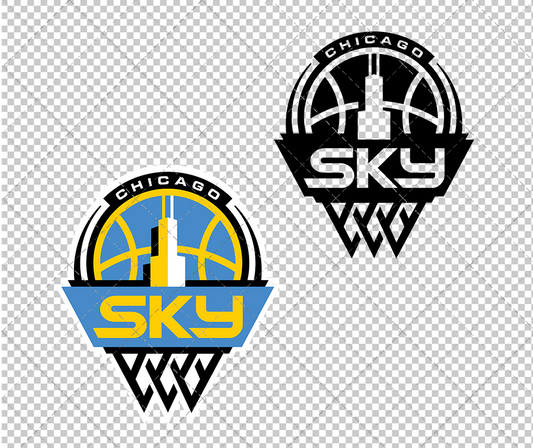 Chicago Sky 2019, Svg, Dxf, Eps, Png - SvgShopArt