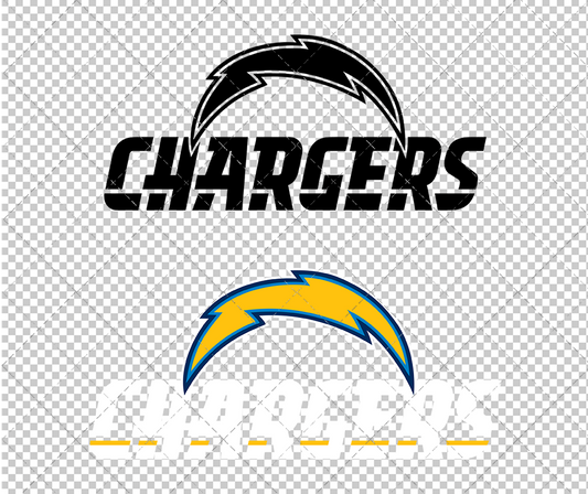 Los Angeles Chargers Alternate 2017 004, Svg, Dxf, Eps, Png - SvgShopArt