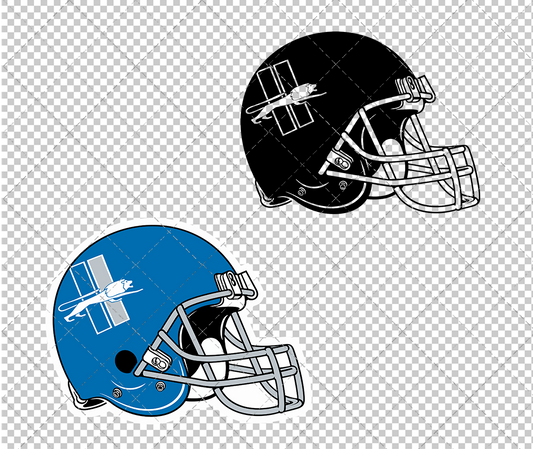 Detroit Lions Helmet 2017 002, Svg, Dxf, Eps, Png - SvgShopArt