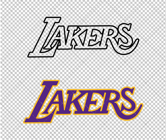 Los Angeles Lakers Jersey 1965, Svg, Dxf, Eps, Png - SvgShopArt