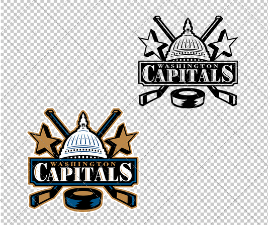 Washington Capitals 2002, Svg, Dxf, Eps, Png - SvgShopArt