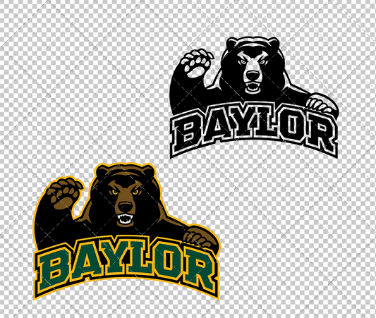 Baylor Bears Alternate 2005 007, Svg, Dxf, Eps, Png - SvgShopArt