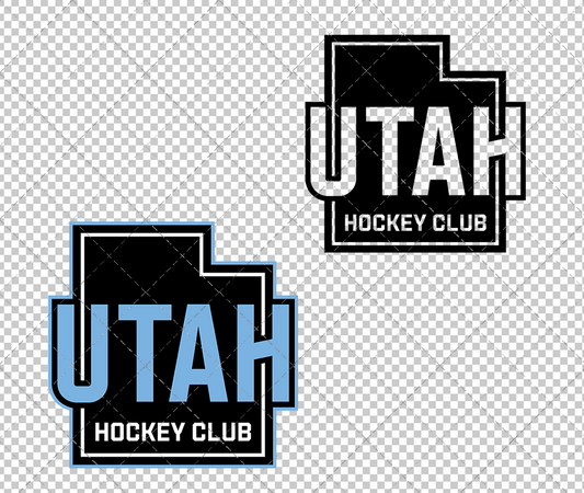 Utah Hockey Club Alternate 2024 003, Svg, Dxf, Eps, Png - SvgShopArt