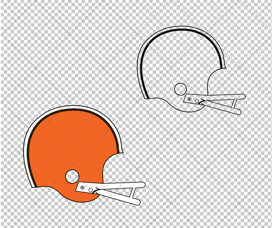 Cleveland Browns 1974, Svg, Dxf, Eps, Png - SvgShopArt