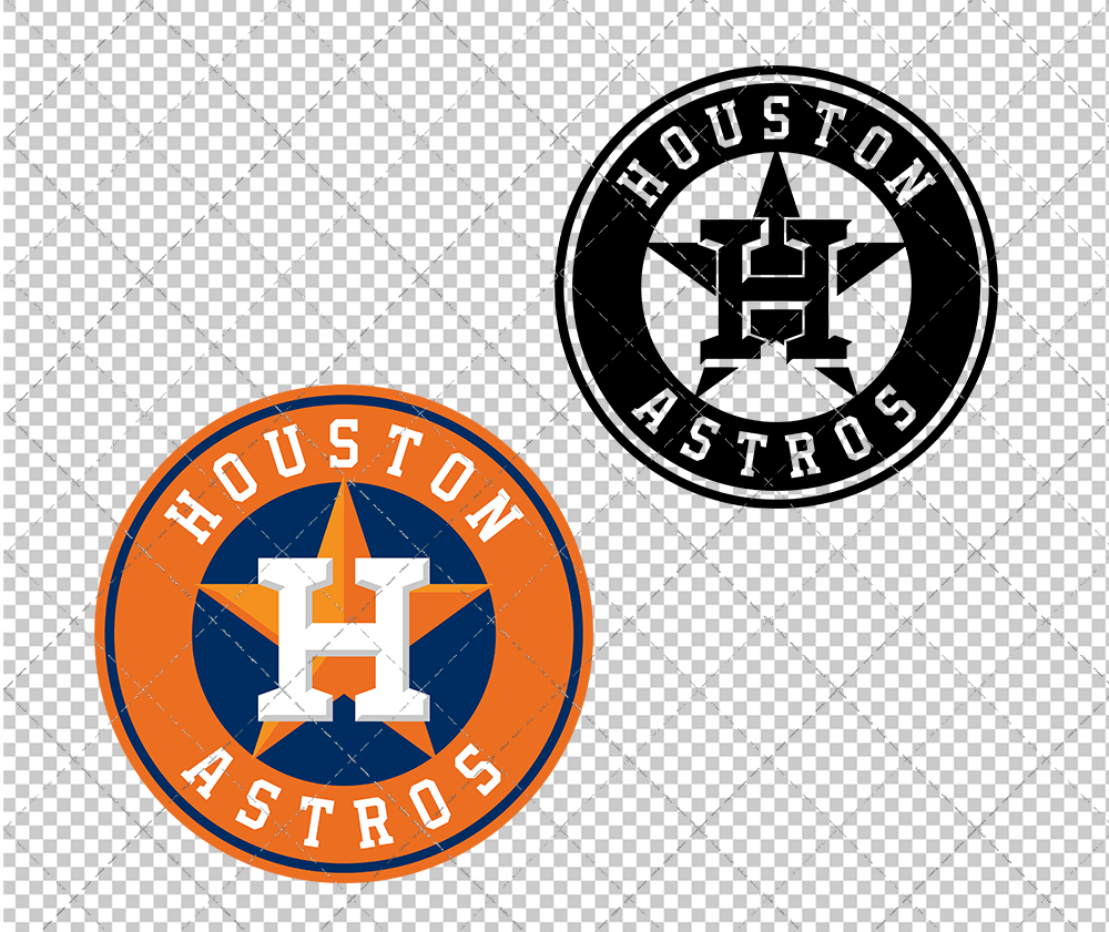 Houston Astros Alternate 2013, Svg, Dxf, Eps, Png - SvgShopArt