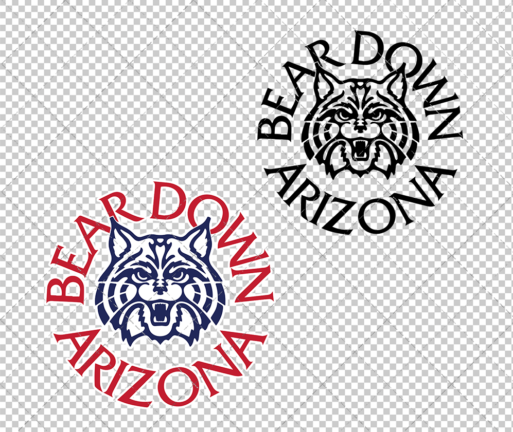 Arizona Wildcats Alternate 1990 004, Svg, Dxf, Eps, Png - SvgShopArt