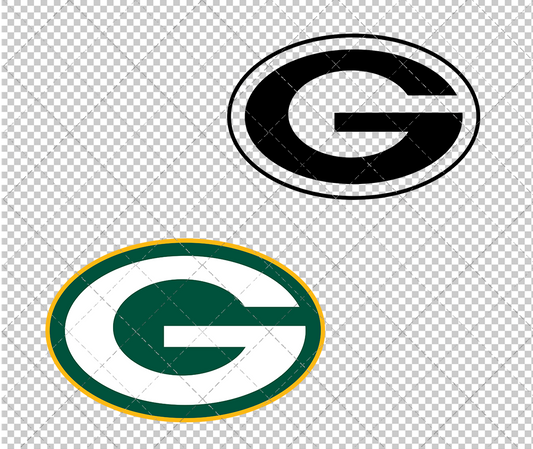 Green Bay Packers 1980, Svg, Dxf, Eps, Png - SvgShopArt