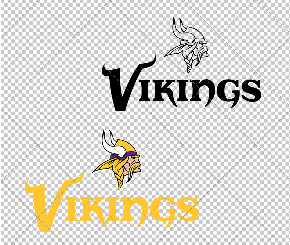 Minnesota Vikings Alternate 2013 002, Svg, Dxf, Eps, Png - SvgShopArt