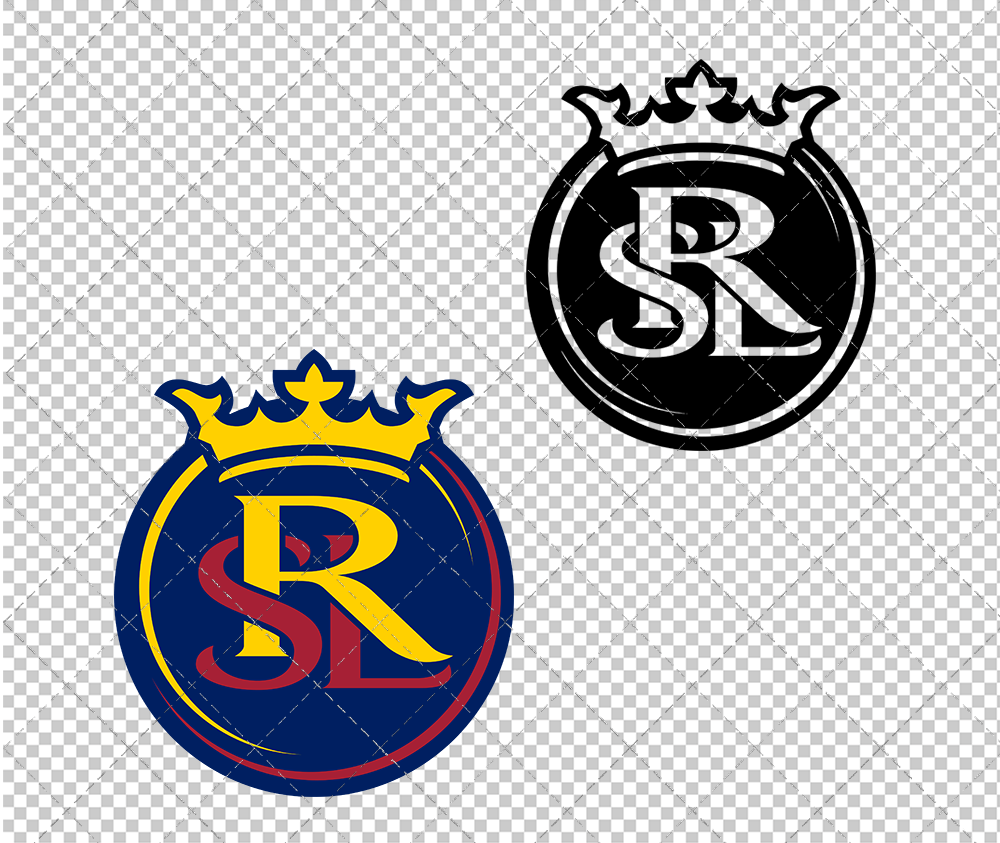 Real Salt Lake Alternate 2014, Svg, Dxf, Eps, Png - SvgShopArt