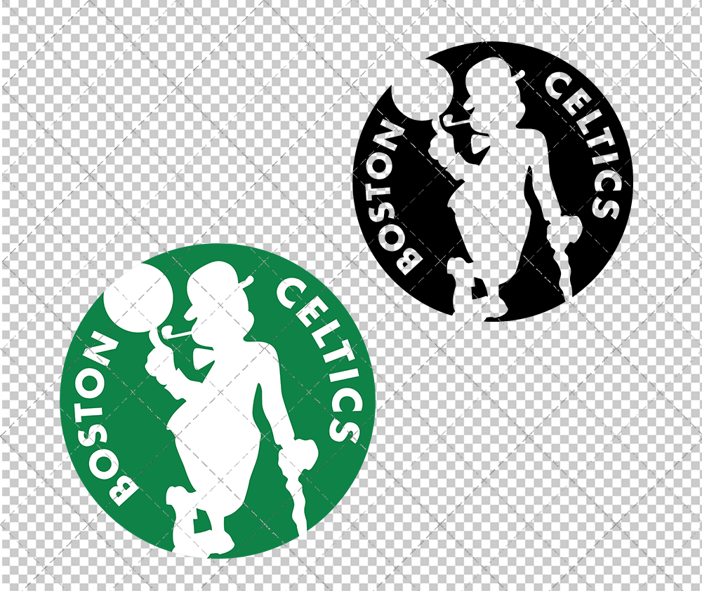 Boston Celtics Alternate 2014, Svg, Dxf, Eps, Png - SvgShopArt