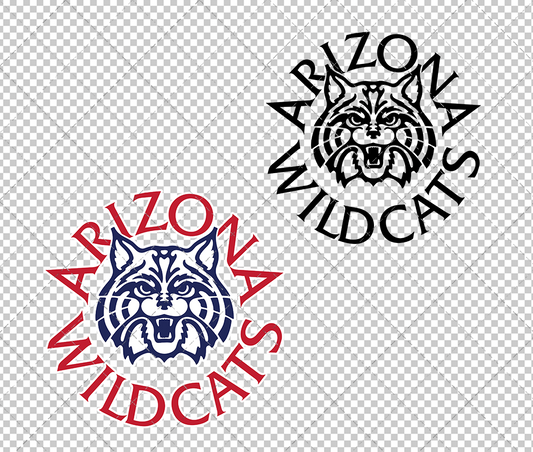 Arizona Wildcats Alternate 1990 003, Svg, Dxf, Eps, Png - SvgShopArt