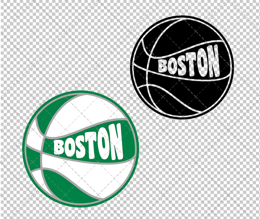 Boston Celtics Concept 1996 003, Svg, Dxf, Eps, Png - SvgShopArt