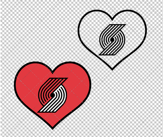 Portland Trail Blazers Concept 2017, Svg, Dxf, Eps, Png - SvgShopArt