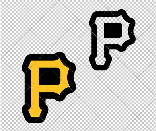 Pittsburgh Pirates Concept 2009 002, Svg, Dxf, Eps, Png - SvgShopArt