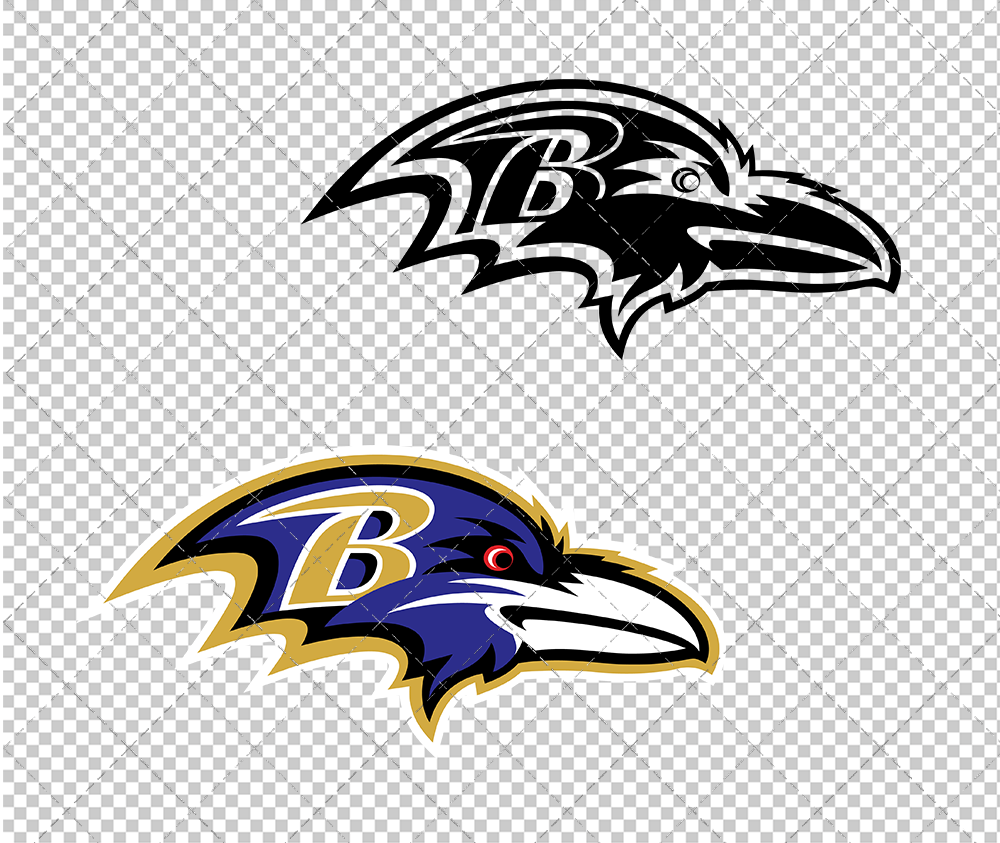 Baltimore Ravens 1999, Svg, Dxf, Eps, Png - SvgShopArt