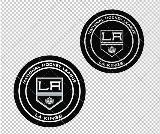 Los Angeles Kings Circle 2019 002, Svg, Dxf, Eps, Png - SvgShopArt