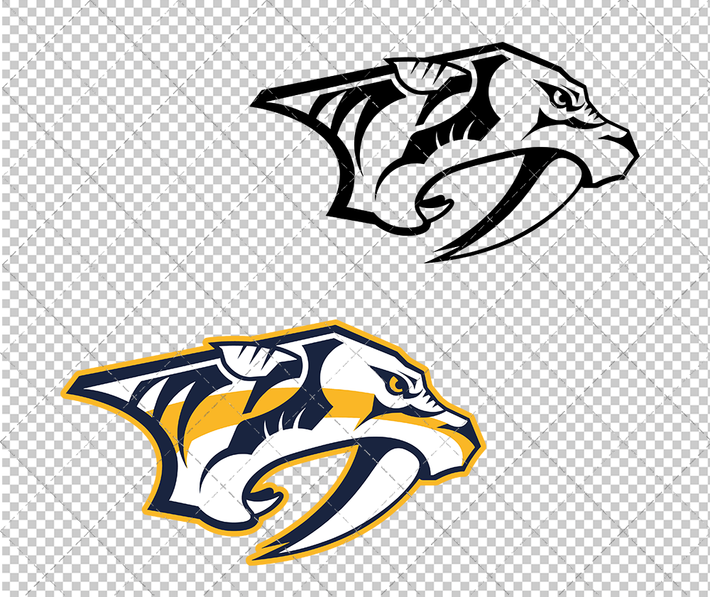 Nashville Predators 2019, Svg, Dxf, Eps, Png - SvgShopArt