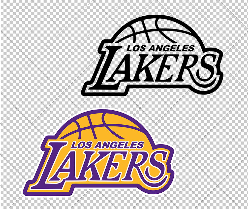 Los Angeles Lakers Concept 2001 010, Svg, Dxf, Eps, Png - SvgShopArt