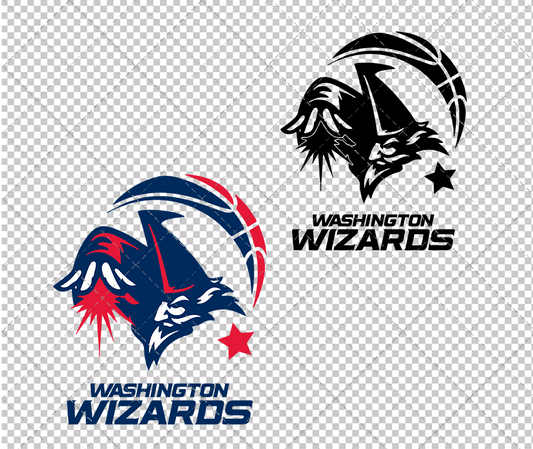 Washington Wizards Concept 2011 005, Svg, Dxf, Eps, Png - SvgShopArt