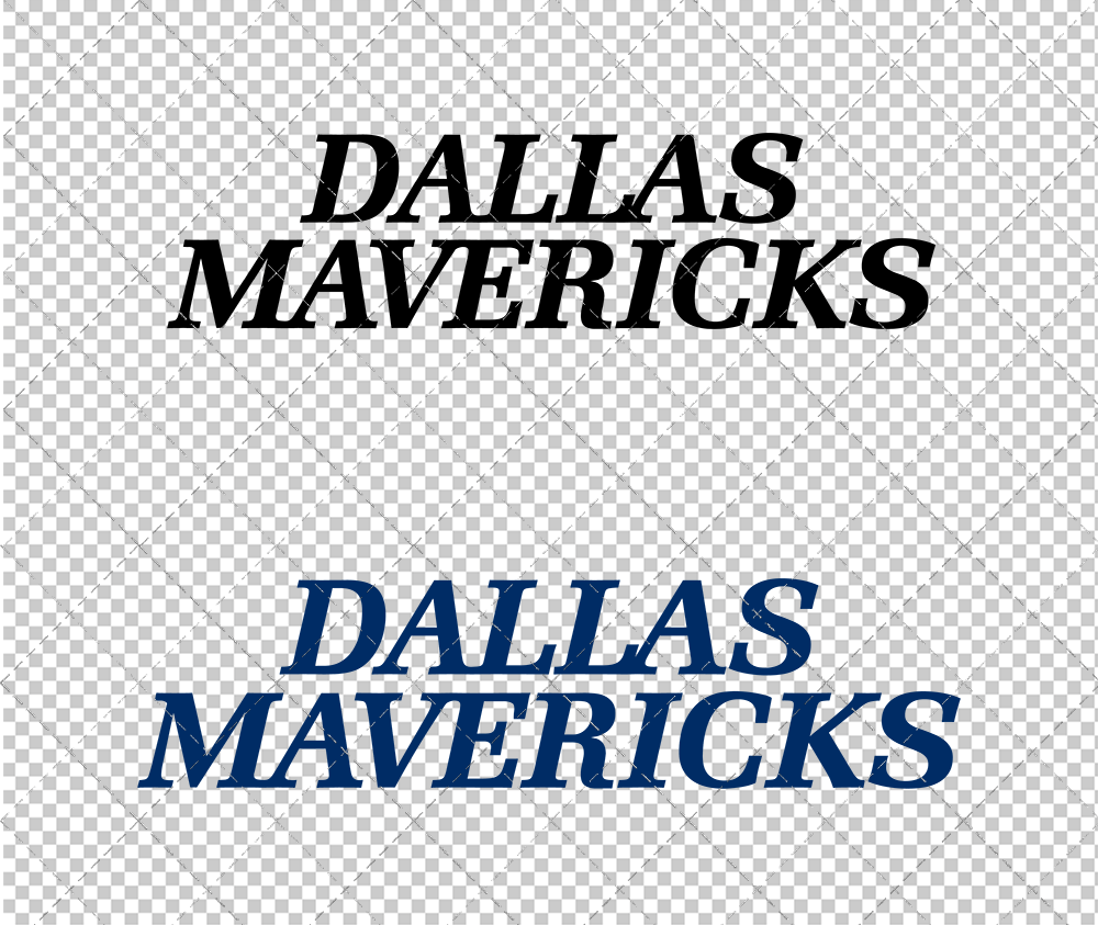 Dallas Mavericks Wordmark 1993, Svg, Dxf, Eps, Png - SvgShopArt