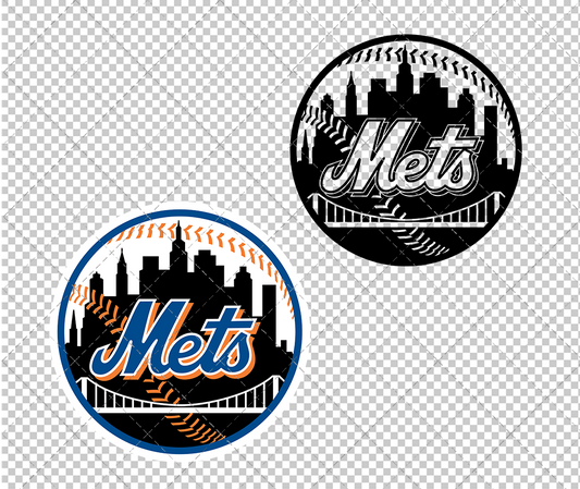 New York Mets Alternate 1999, Svg, Dxf, Eps, Png - SvgShopArt