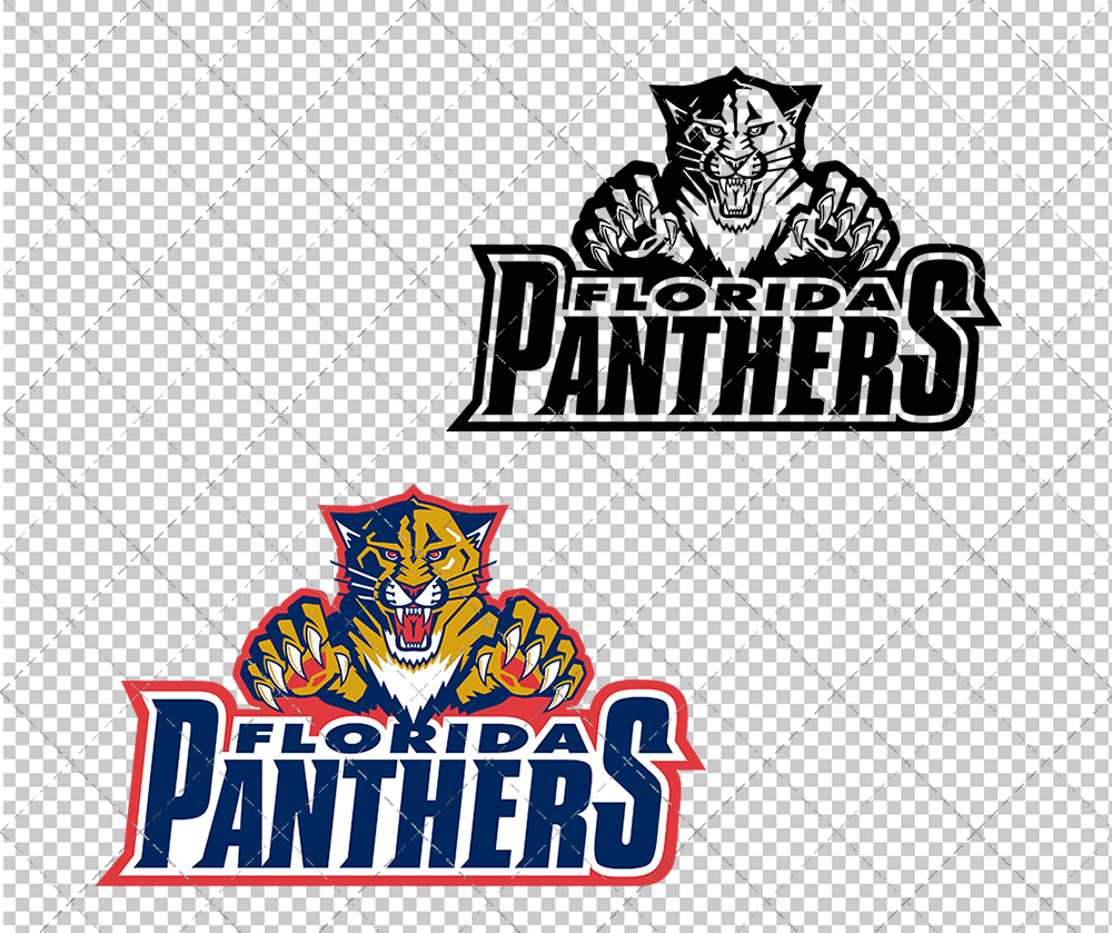Florida Panthers Alternate 1999 003, Svg, Dxf, Eps, Png - SvgShopArt