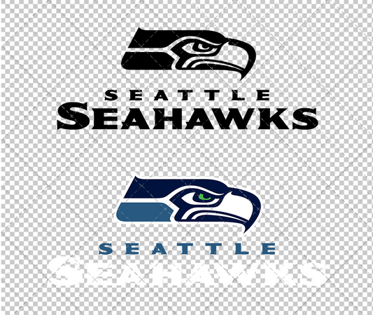 Seattle Seahawks Alternate 2002 002, Svg, Dxf, Eps, Png - SvgShopArt